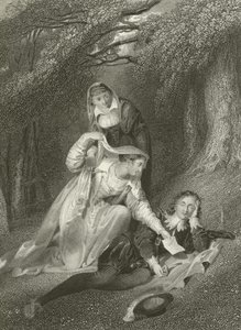 Le Rêve du poète - Richard Westall